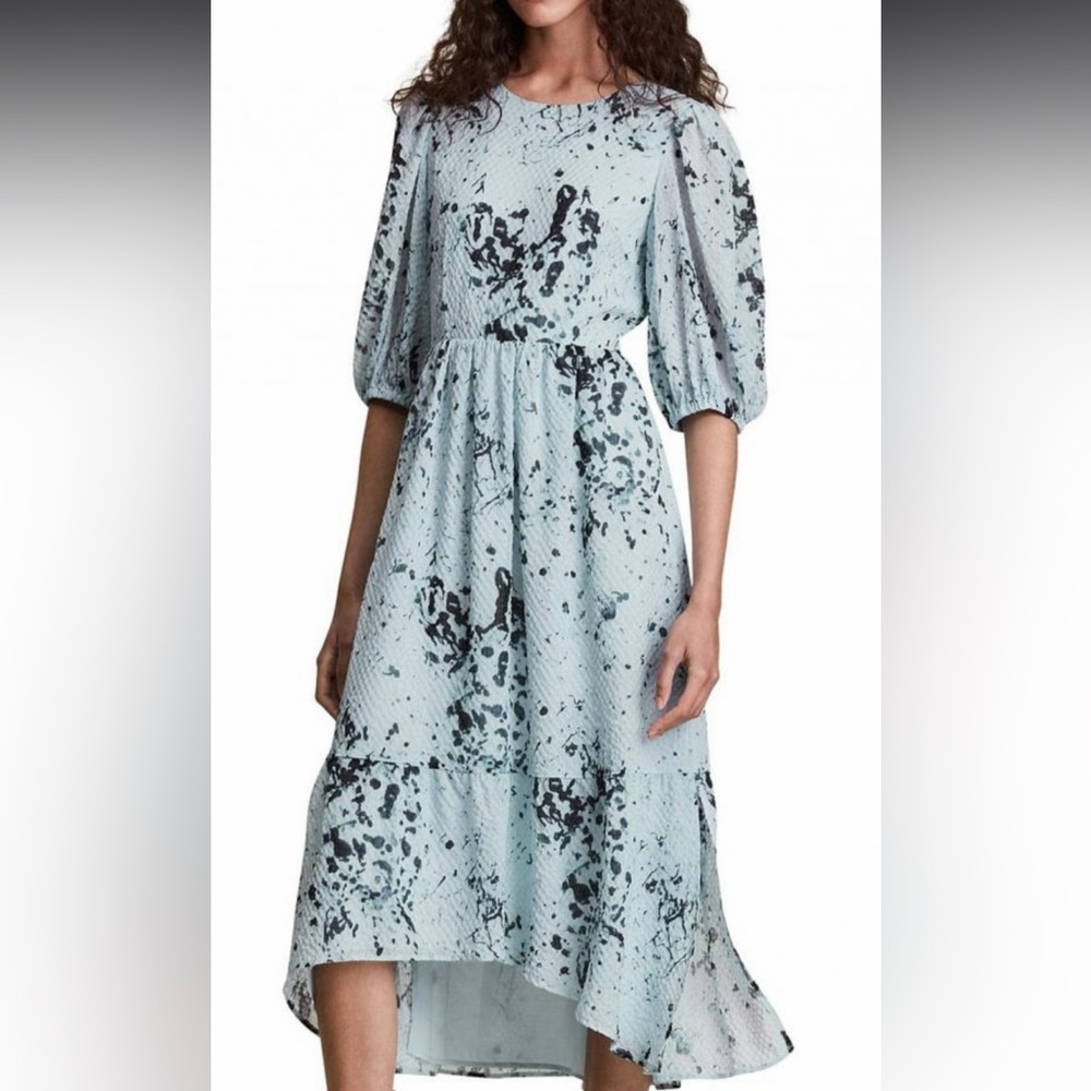 All Saints saide portland dress Size 2